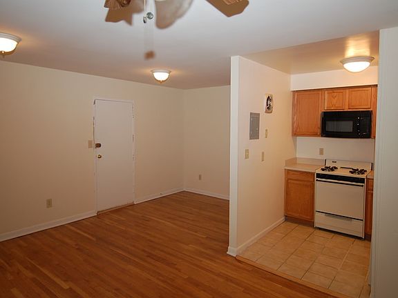 kitchen, dining & living room