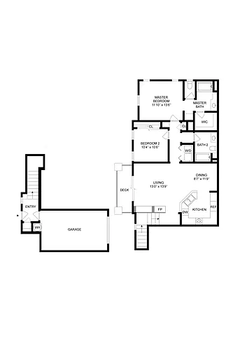 Floor plan 4B