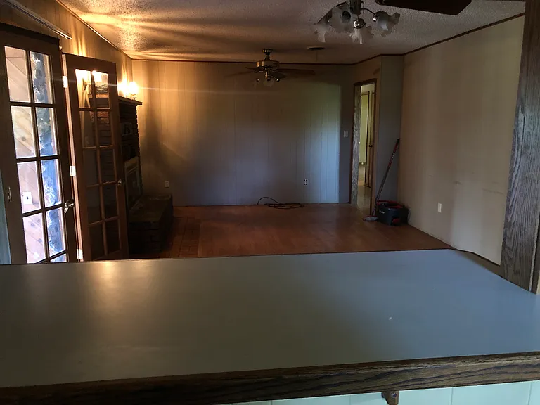 Living Room with fireplace