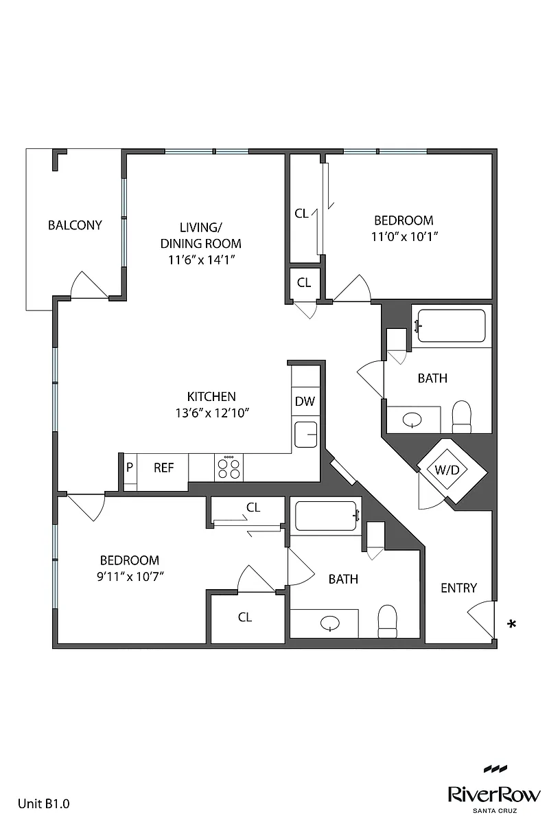Floor plan B1