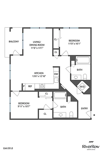 Floor plan B1