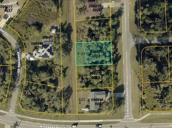 N Chamberlain Blvd Lot 1, North Pt, FL 34286