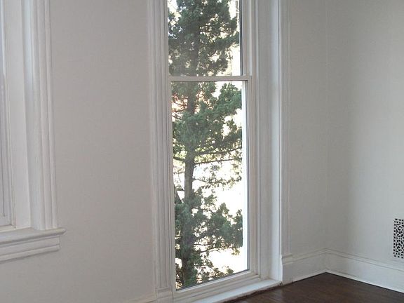 Floor to ceiling living room window
