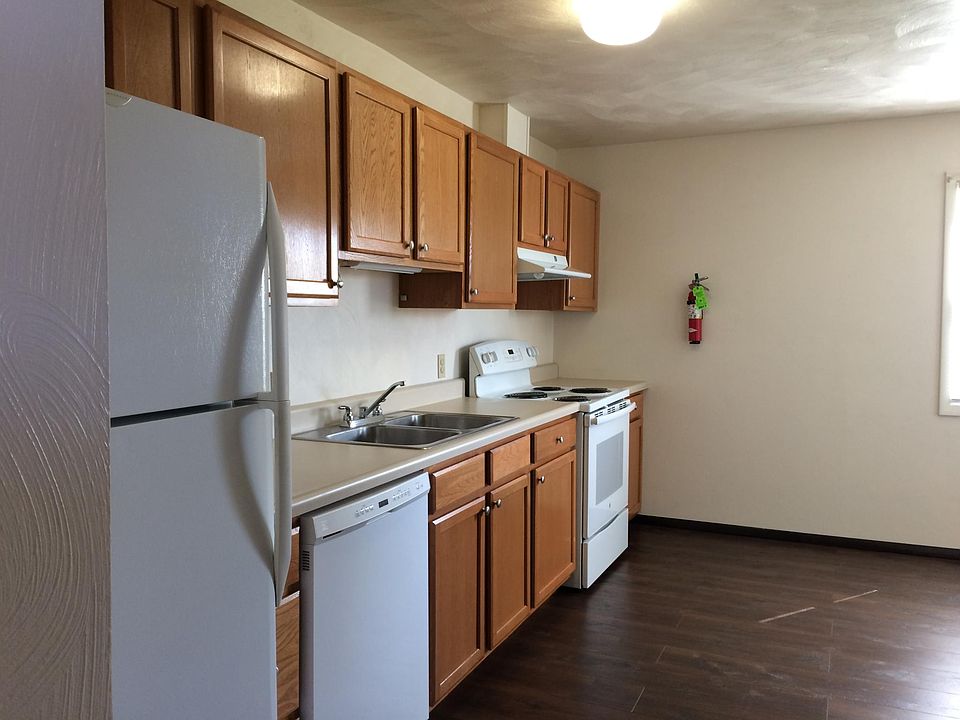 Kitchen with new hardwood floor