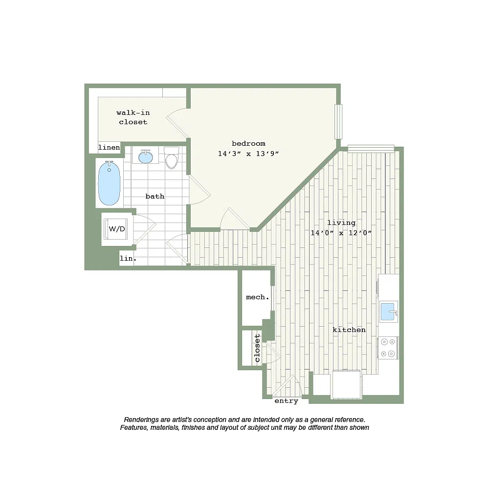 Floor plan A12