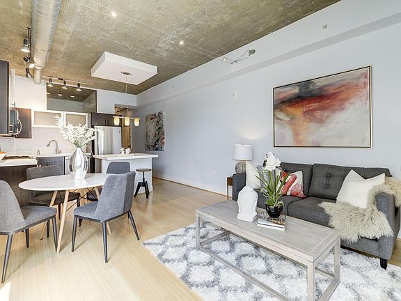 Living room & kitchen