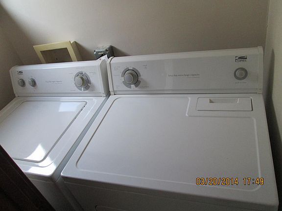 washer dryer hook up