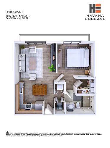 Floor plan B2R-141