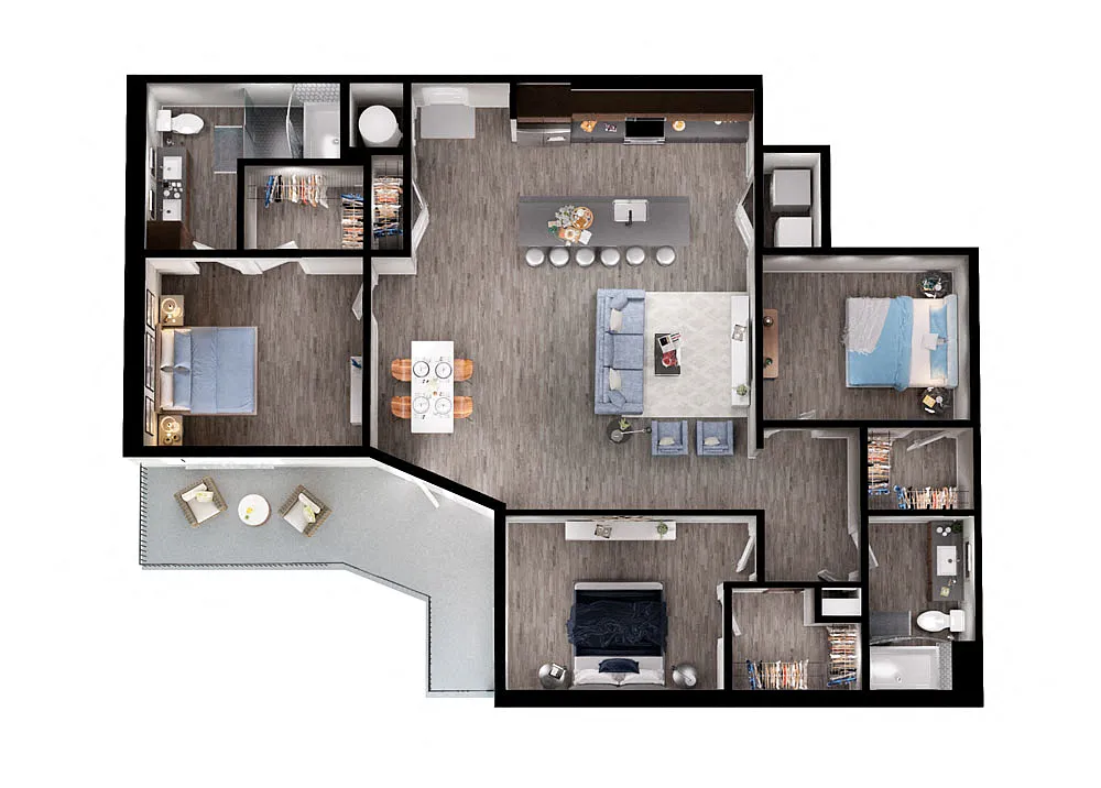 Floor plan C3