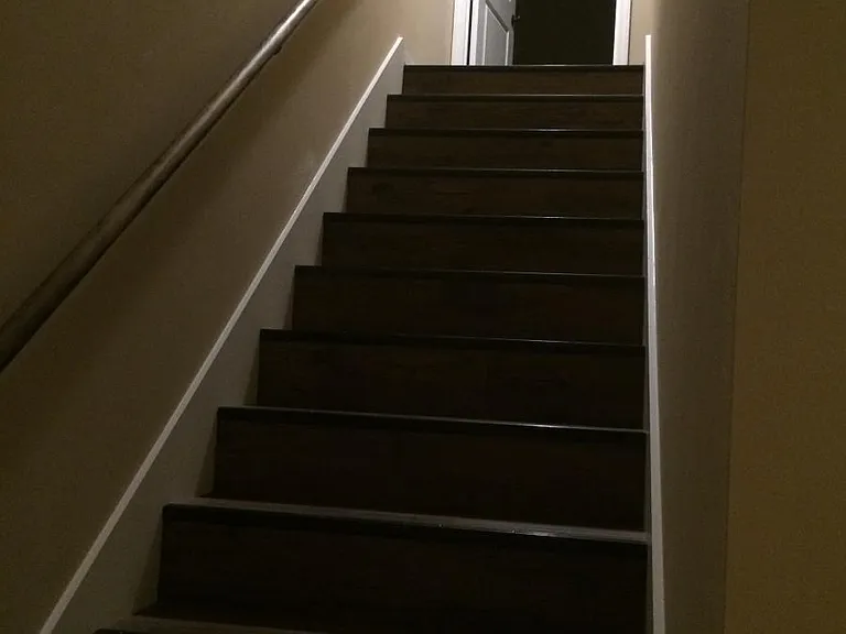 Bedrooms and full baths are upstairs