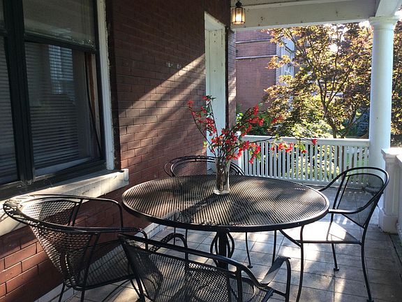  Front porch for exclusive use of tenant and looking at fron