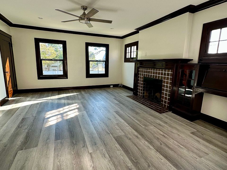 Living room view from dining room