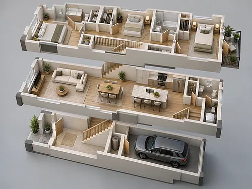 Floor plan C3THG