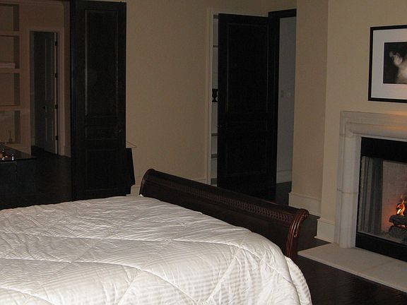 Fireplace in Master suite