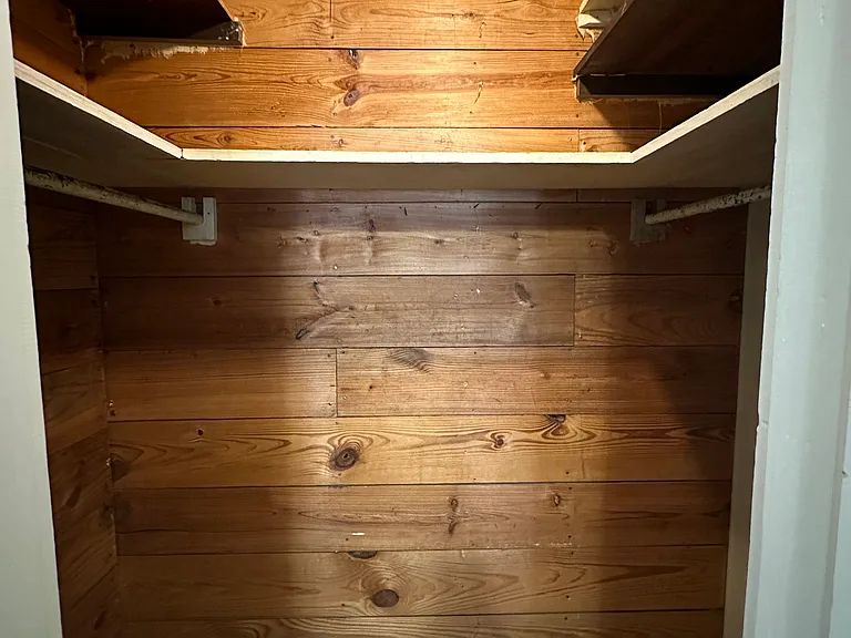 cedar closet in second bedroom
