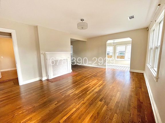 Open concept, light filled home