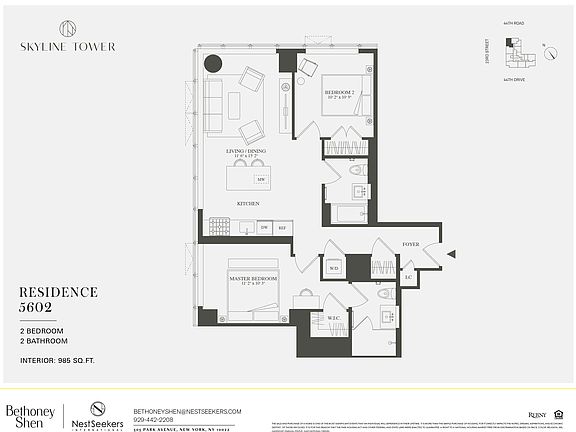 2nd image of 3 Court Sq APT 5602