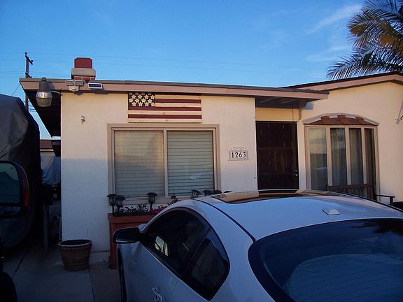 Front of house and off street parking