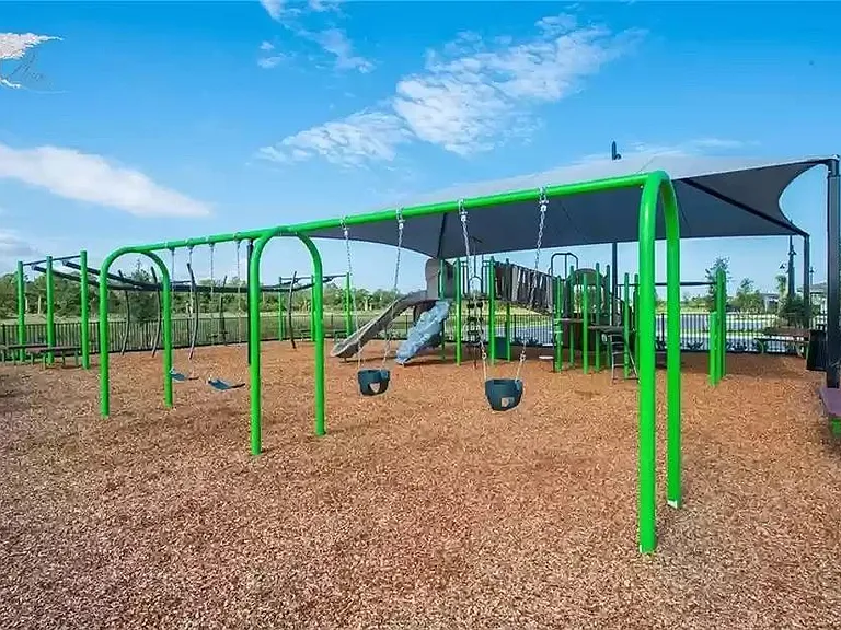 Community Park with zip line