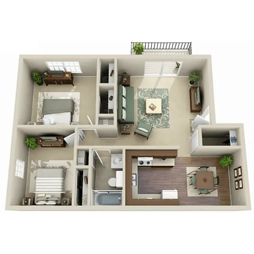 Floor plan B1