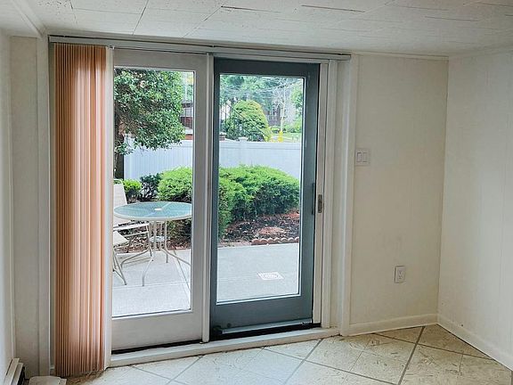 Living room view of patio