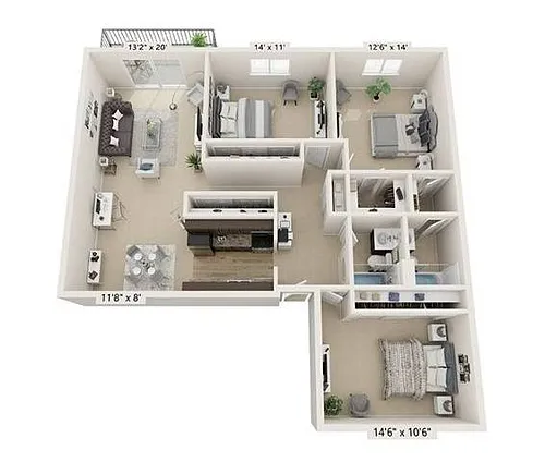 Floor plan Glen Oak