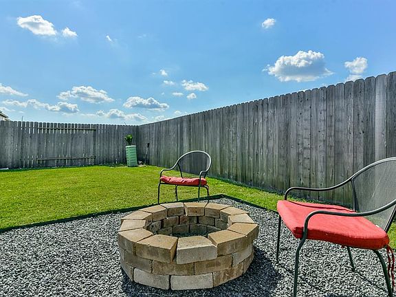 Just look at the view of the fire pit.