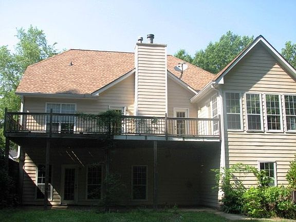 View of the rear of the home