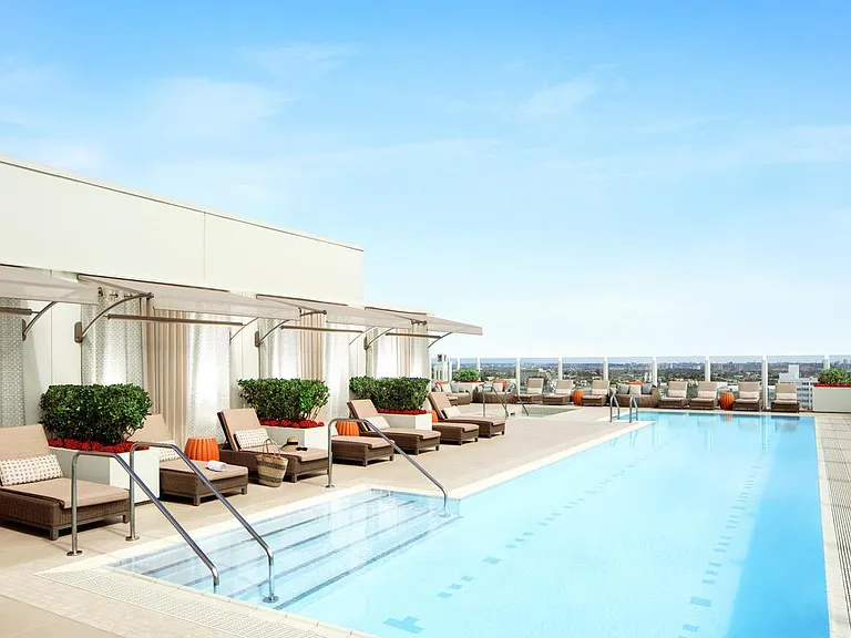Rooftop pool