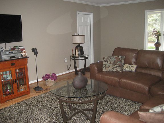 Family room with skylight