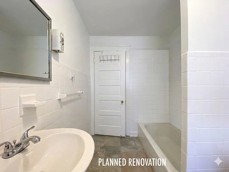 Rendered Preview: This image shows the expected look of the unit after renovations are completed.