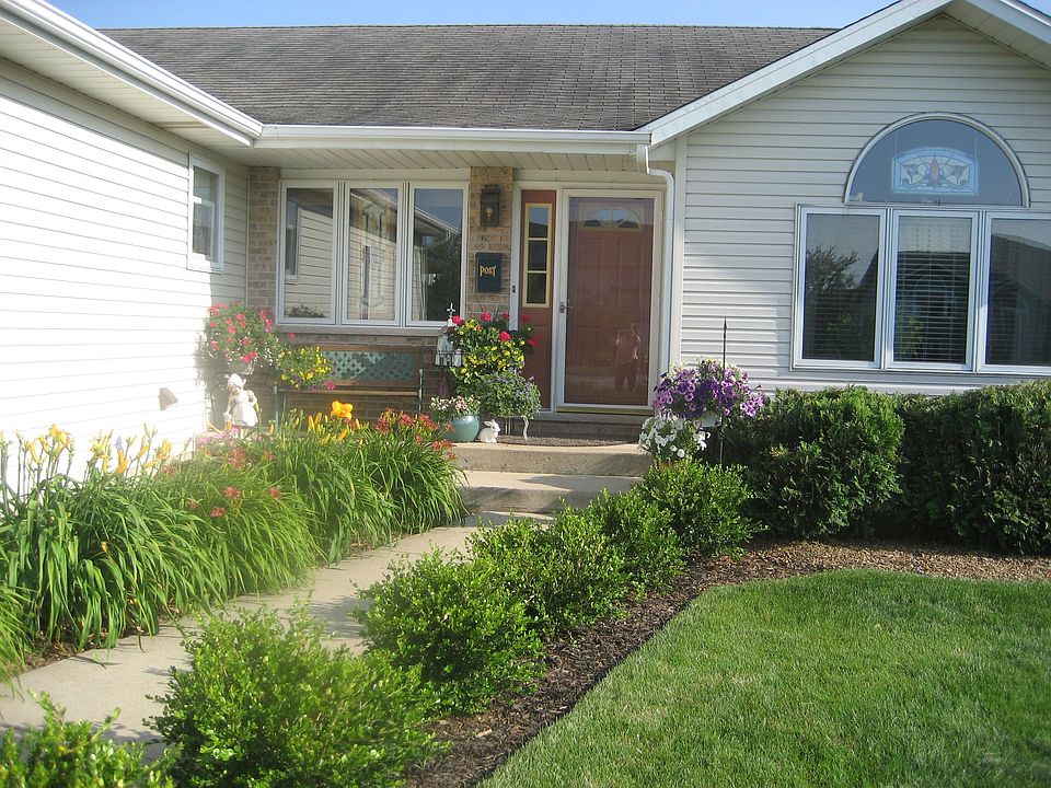 Front view of entrance