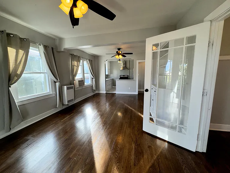 Living Room towards Kitchen, Office to the right