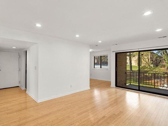 Bright beautiful living room; bamboo floors throughout; freshly painted!