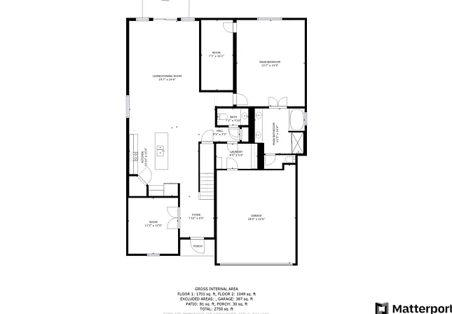 5 bed, 3.0 bath, 2801 sqft, $2,345 — Photo 3