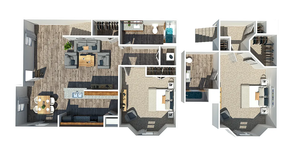 Floor plan Hickory