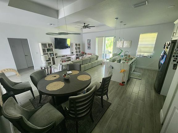 Kitchen, Living Room & Dining Area (Front View)