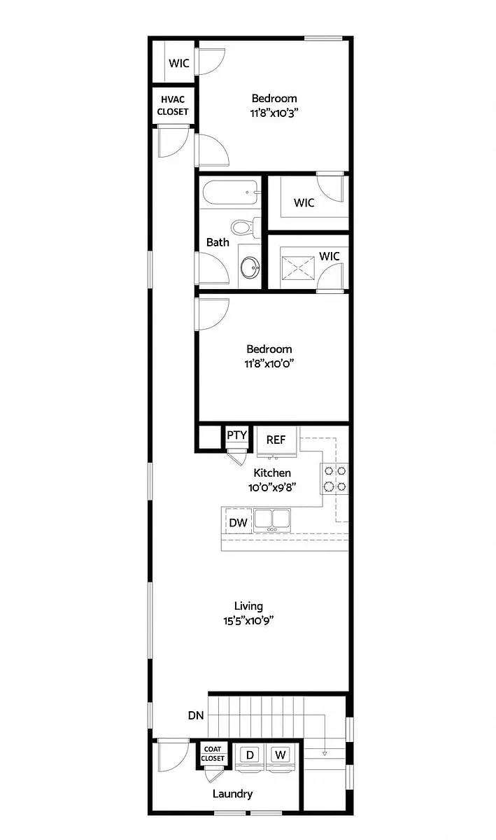 Floor plan B3