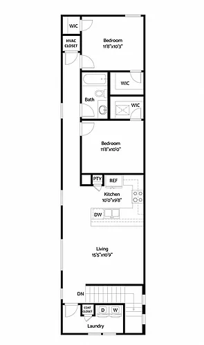 Floor plan B3