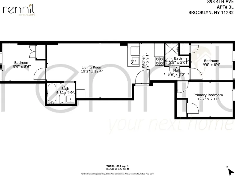 893 4th Ave #3L — Photo 2