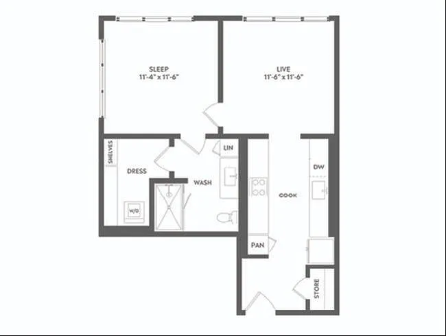 Floor plan A2