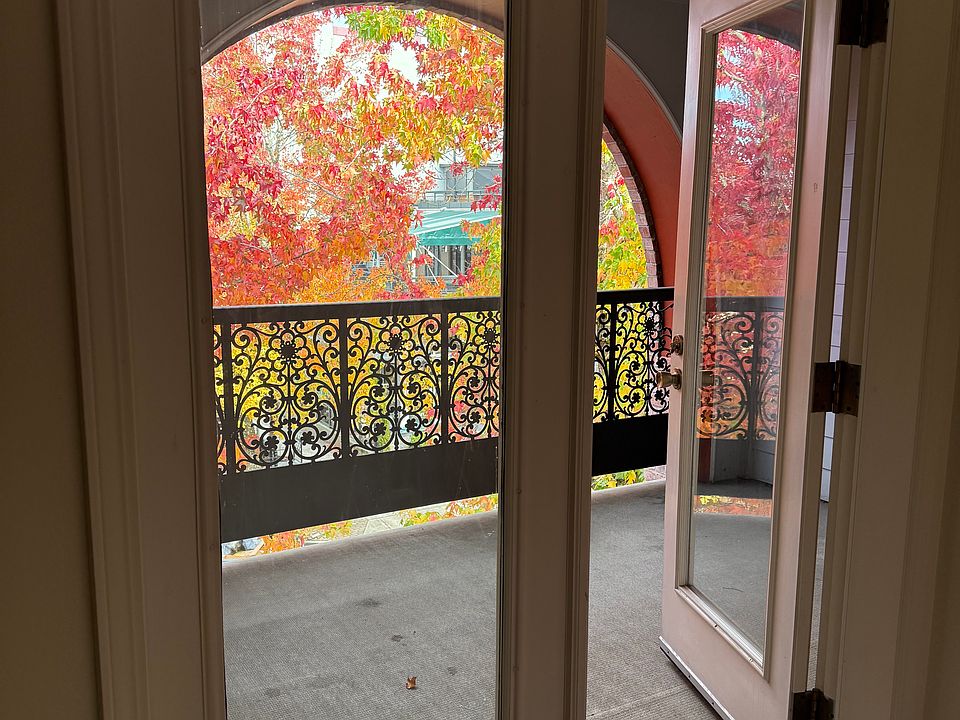 Third floor balcony off the primary bedroom