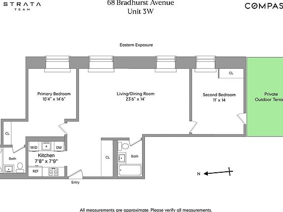 2nd image of 68 Bradhurst Ave APT 3W