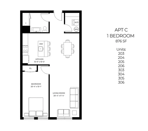 Floor plan The Canvas