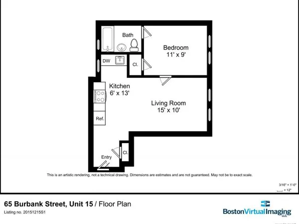 (undisclosed Address), Boston, MA 02115