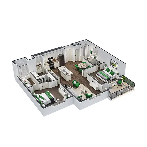 Floor plan B2