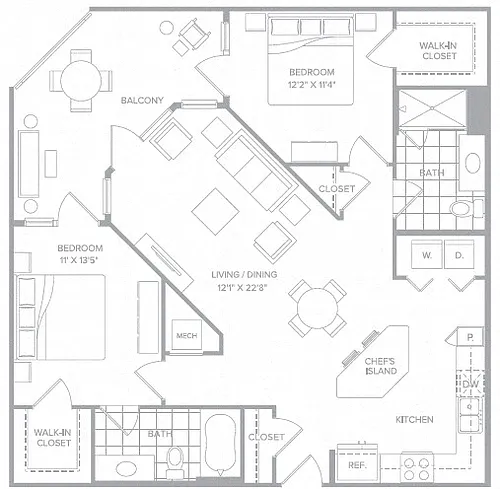 Floor plan B2