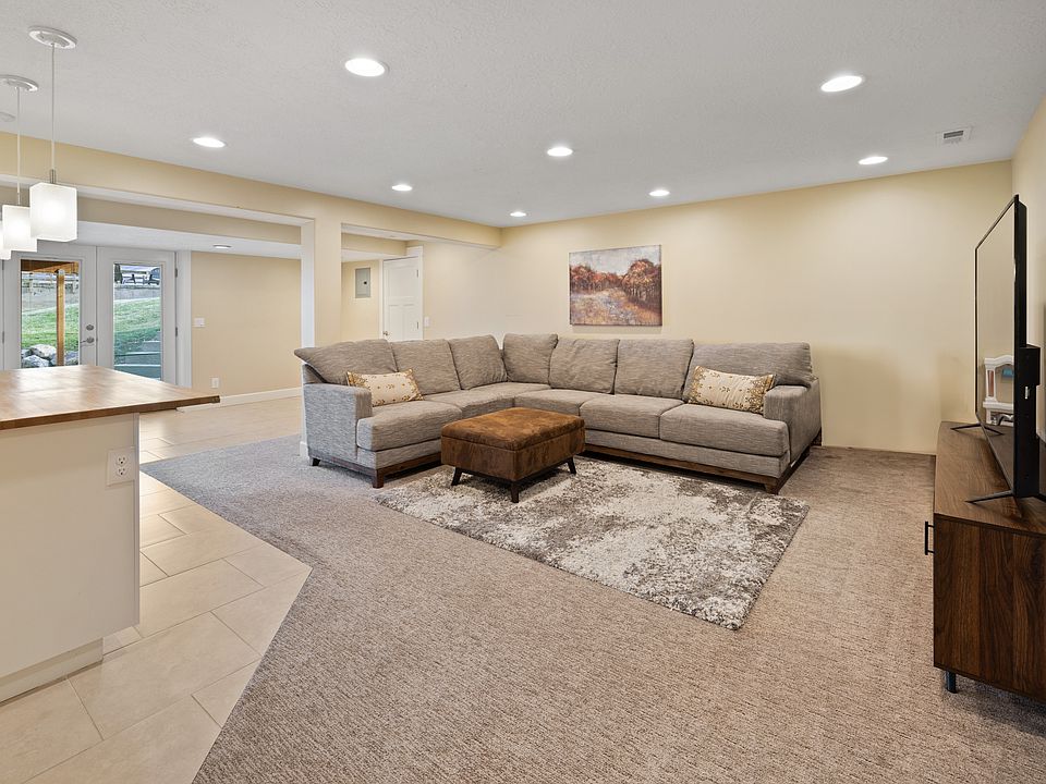 Spacious downstairs living area