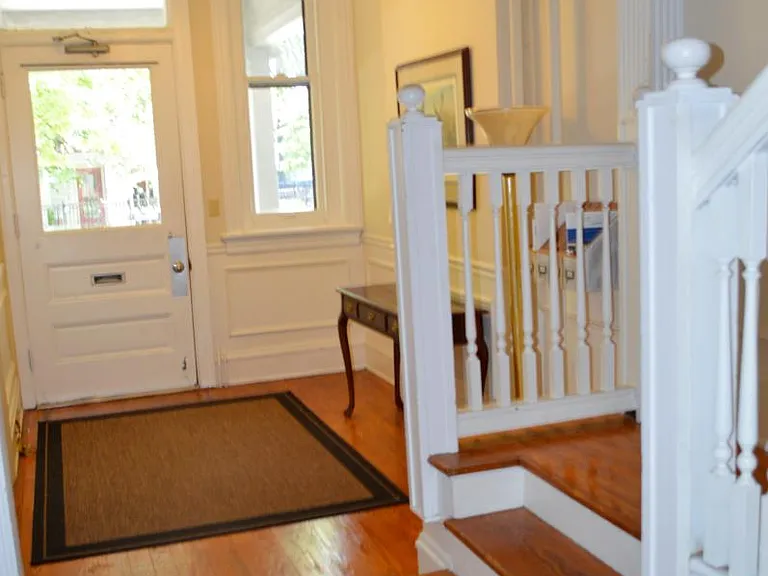 Foyer lookinf out