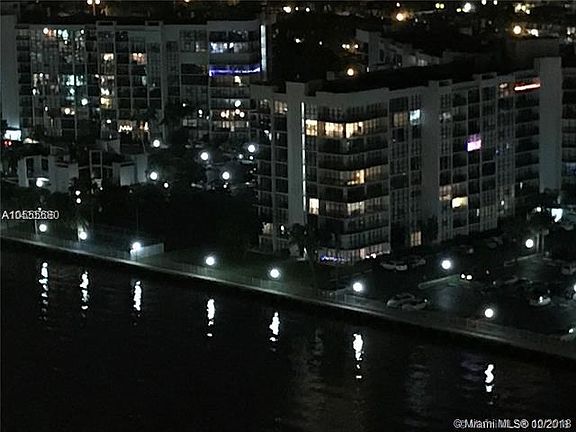 City lights at night